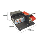 Multifunctional Household Electric DIY Desktop Mini Belt Machine Mini Fixed Angle Grinder Polishing Artifact with Accessories
