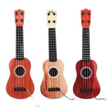 Children's early education guitar toy ukulele simulation guitar small toy four-string toy guitar playing musical instrument