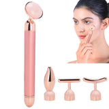 Facial Massager 4 in 1 Multi Functional Facial Massager Vibration Face Lifting Tightening Massage Machine Anti Cellulite