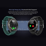 2021 Smart watch Men Bluetooth Call Blood Pressure Fitness Bracelet 1.28 inch Relogio Feminino G1 Voice Assistant Sound Record