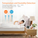 Zigbee 3.0 Tuya Temperature Humidity Sensor Light Intensity Detector Hygrometer Thermometer Smart Home Works With SmartLife APP