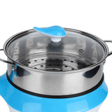 1.8L Mini Multifunction Electric Cooking Machine Non-Stick Multicooker Hot Pot with Food Steamer 220V