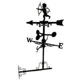 Outdoor Cupid Weather Vane Weather Vane Retro Roof Garden Outdoor Decoration Building Decoration Craft