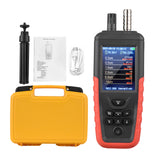 Dust Particle Counter 6-Channel 0.3um/0.5μm/1.0μm/ 2.5μm/ 5.0μm/10um PM2.5 PM10 with 3.2-inch Backlight TFT Air Quality Tester