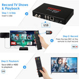 Over The Air Digital Converter Box For Tv With Antenna Smart Android Atsc Tv Tuner Broadcast Media player Recording PVR Function