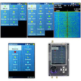 1MHz-6GHz SDR Radio Receiver Assemble for HackRF One + Portapack H2 with 3.2inch TFT Screen Antennas