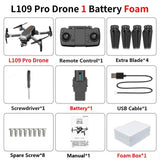 L109 PRO GPS Drone 5G WIFI 800M FPV With 4K HD Camera 2-A& xis  Anti-shake Selfstabilizing Gimbal Brushless RC Drones Quadcopter