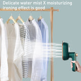 100V-240V Handheld Steam Iron Electric Garment Steamer Clothes Ironing Machine Rotatable Ceramic Plate Wet/Dry Steamer Iron