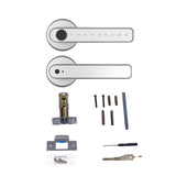 Smart Digital Lever Home Security Electric Fast Unlock Fingerprint Door Lock Phone APP Keyless Entry Easy Install Biometric
