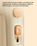 220V Household Mini Electric Egg Beater Food Mixing Machine 5 Gear Control For Baking Tool Handheld Mixer Machine