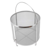 Brewing Hop Strainer Beer Hop Filter with Stand Stainless Steel Beer Hop Filter for Homemade Beer Wine Brewing Accessory