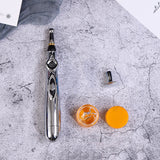 Electronic Acupuncture Pen Pain Relief Therapy Massage Handheld Pen Acupuntura Body Head Leg Muscle Tool can CSV