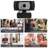 Computer Free Driver Webcam Web Camera 720P Webcam With Mic For PC Laptop Desktop Web Cameras Webcams Fixed Focus 30fps