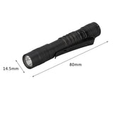 Portable Mini Penlight Aluminum Alloy Q5 2000LM LED Flashlight Torch Waterproof Lantern AAA Battery Powerful LED For Hunting