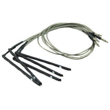 15 Pcs Bendable Acoustic Guitar Transducer Sensitivity Piezo Bridge Pickup Cable