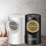 Mini Portable 2S Fast Electric Heaters Contact Control Hot Fan Winter Warmer Overheat Protection Heater EU Plug