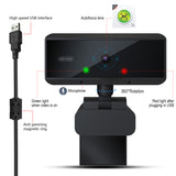 HXSJ S3 5MP Auto Focus Webcam HD 1080P USB Web Camera with Built-in Microphone Computer Camera with Privacy Cover for PC Laptop