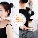 USB Handheld Massager Wand Deep Tissue Body Multi-point Vibration Massage Device Hot Ice Compress Facial Eye Massage Bar Device
