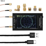 4.3" LCD Display NanoVNA VNA NANOVNA-F HF VHF UHF Vector Network Analyzer Antenna Analyzer Aluminum Case 5100mAh Battery