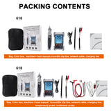 ET616 /ET618 Network Cable Tester LCD Display Analogs Digital Search POE Test Cable Pairing Network Cable Tester Wiremap Tester