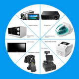 20 Pcs RJ45 Socket 8 Pin Cable Interface Shielded Connector Female 8P8C Modular Network Jack LAN Adapter Connector