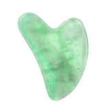 Heart Shape Jade Gouache Scraper Face Massager Skin Lifting Slimming Remove Wrinkle Acupuncture Gua Sha Therapy Massage Stone