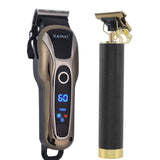 Professional Barber Hair Clipper USB Electric Hair Trimmer T-Outliner Cutting Beard Trimmer Shaver Men Barber Hair Cutting
