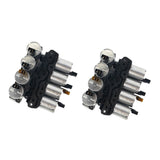 Transmission Solenoids Kit Plastic 7 Speed Accessories Moulding Solenoids Set Fits for VW Fwd 2008-2011 for Skoda Fwd 0AM Dq200