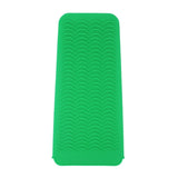 Silicone Heat Resistant Mat For Salon Home Hair Styling Adapter Straightener Curling Iron Pad Straightener Pouch Tool