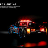 WLtoys 104072 RTR 1/10 2.4G 4WD 60km/h Brushless RC Car Drift On-Road Metal Chassis LED Light Vehicles Model Off-Road Climbing