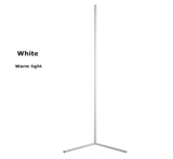 Nordic RGB Corner Floor Lamp Modern Simple LED Rod Floor Lamps for Living Room Bedroom Atmosphere Standing Indoor Light Fixtures