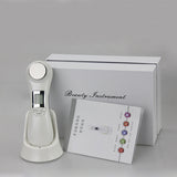NEW No Needle Mesotherapy Photon LED Light Skin Rejuvenation Double Facial RF Radio Frequency Face Lift Massager Beauty Care