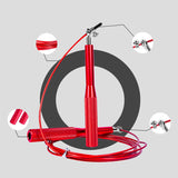Fitness Speed Skipping Rope Crossfit Men Women Gym Workout Equipment Steel Wire Bearing Adjustable Jump Ropes Gym MMA Training