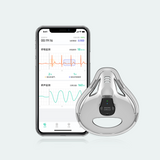 Sleep Breathing Monitor with App for iPhone & Android, Track Real-Time Sleep Apnea & Snore Data with Professional Report