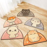 Pet Cat Litter Mat PVC Feeding Drinking Bowl Pads Cat Litter Trapping Pet Litter Box Mat Clean Pad Products For Cats Accessories