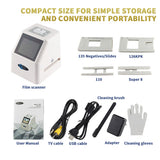High Resolution 22 MP 35mm Negative Film Scanner 110 135 126KPK Super 8 Slide Film Photo Scanner Digital Film Converter