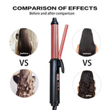Curling Iron Hair Curler 9mm 26mm with Ceramic Coating Barrel Curling Wand Hair Waving Roller Hair Crimper Iron Styling Tools