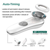 7 in 1 Facial Red &amp; Blue Led Light Device Ion Facial Massager Anti-Aging Skin Tightening Facial Cleaner Skincare Massage Machine