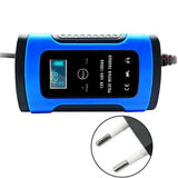Car Battery Charger Digital LCD Display Full Automatic 12v Car Battery Charger Power Puls Repair Chargers Wet Dry Lead Acid
