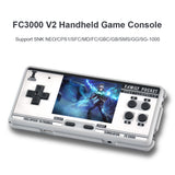 FC3000 V2 Retro Handheld Game Console Built-in 4000+ Classic Games 10 Simulator Video Game Console AV Output Support NTSC Format