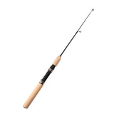 55/65/75cm Mini Telescopic Ice Fishing Rod Portable Carbon Fiber River Shrimp Carp Fishing Pole Winter Fishing Rod Tackle Pesca
