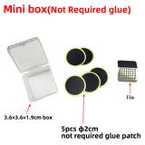 Brand New Bike Bicycle Flat Tire Repair Kit Tool Set Kit Patch Rubber Portable Fetal Best Quality cycling Free Shipping