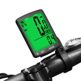 Bike Bicycle Computer Wireless Bike Waterproof Odometer Cadence Sensor 2.8Inch LCD Cycling Speedometer Heart Rate
