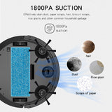 Robot Vacuum Cleaner Smart Remote Planned Control Wireless Sweeping Household Appliances To Clean The Floor Vacuum Cleaner