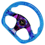 D Shaped 13 inch Auto Acrylic Steering Wheel Drifting Steering Wheel Parts