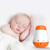 Smart Music White Noise Voice Sensor Rechargeable Baby Infants Therapy Sound Machine Sleep Soother Portable