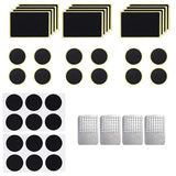 Dropship-40 Pcs Bicycle Tire Repair Kit Self-Adhesive Bicycle Tire Patch Bicycle Metal File to Fast Tire Repair