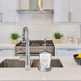 Kitchen Sink Metal Glass Washer Stainless Steel Strip Glass Washer Baby Bottle Washer Cup Washer