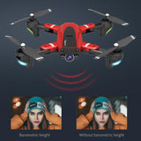 HJ68 Aerial Drone 1080P/4K HD 120° Camera Kids Gift Fixed Height Black White Red Quadcopter FPV Transmission APP Control