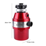 Stainless Steel Household Kitchen Full-Automatic Garbage Disposer Crusher AU Pl.
